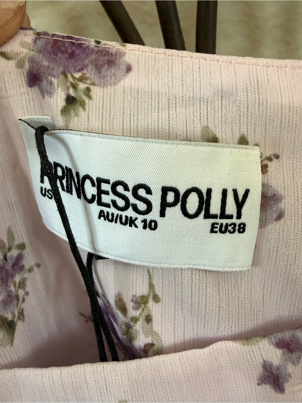 Princess Polly Pink Floral Midi Skirt NWT Size 6 Cottagecore Feminine Spring
